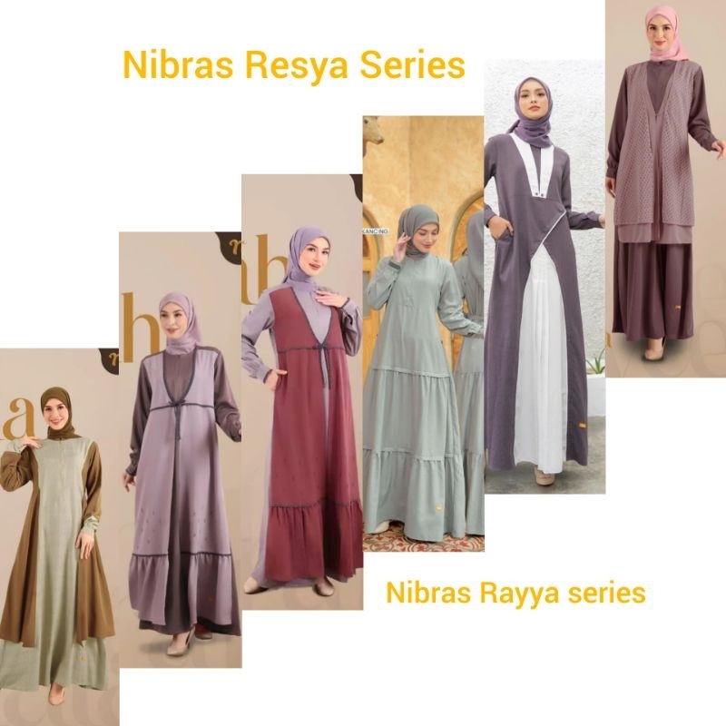 PROMO Nibras RESYA 51 CUCI GUDANG Terbaru Gamis Nibras Original Resya 51 NIBRAS