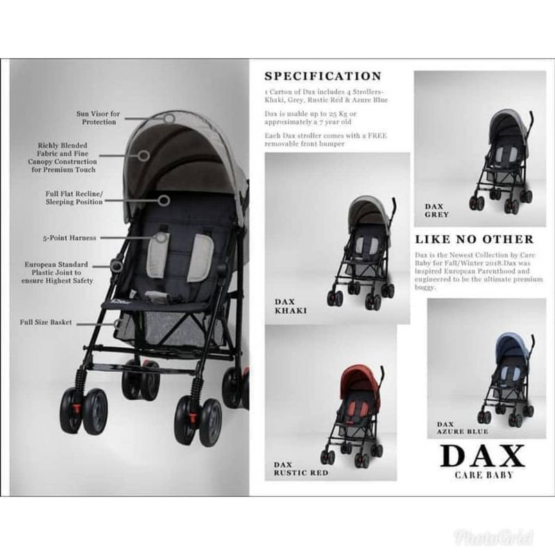 CARE BABY STROLLER DAX CS101