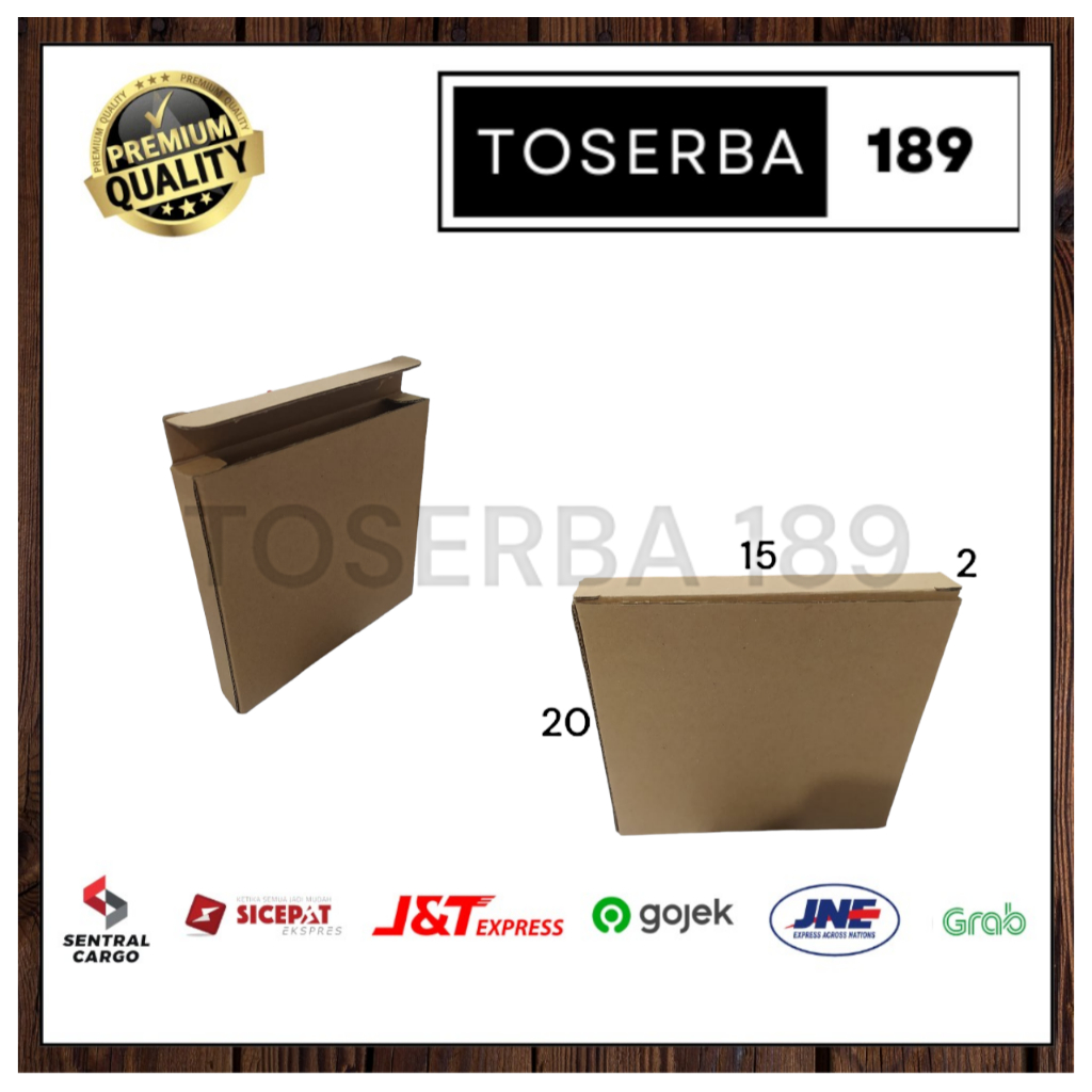 

kardus packing diecut/box pizza uk 15x2x20 cm