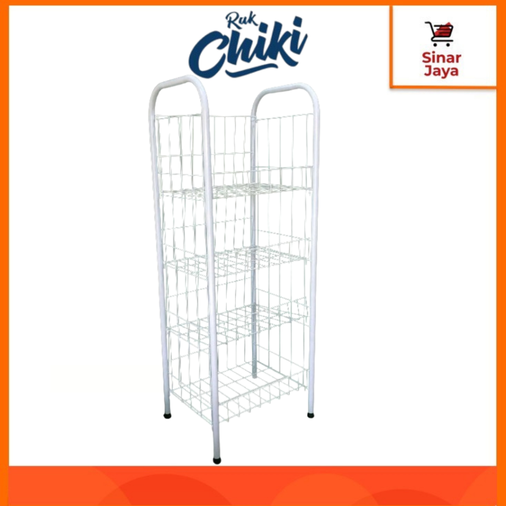 DRAGON Rak Chiki / Rak Ciki Susun 4 Anti Karat (Rak Snack Susun 4)