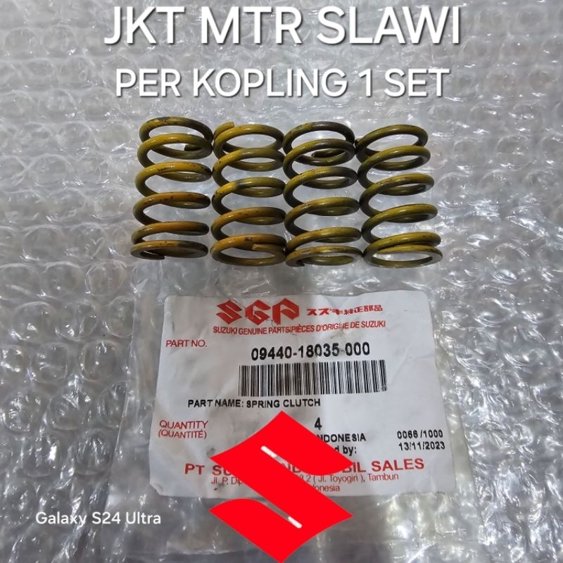 per kopling 1set  smash, shogun 110, shogun 125, smash titan,  1set ori sgp, asli suzuki