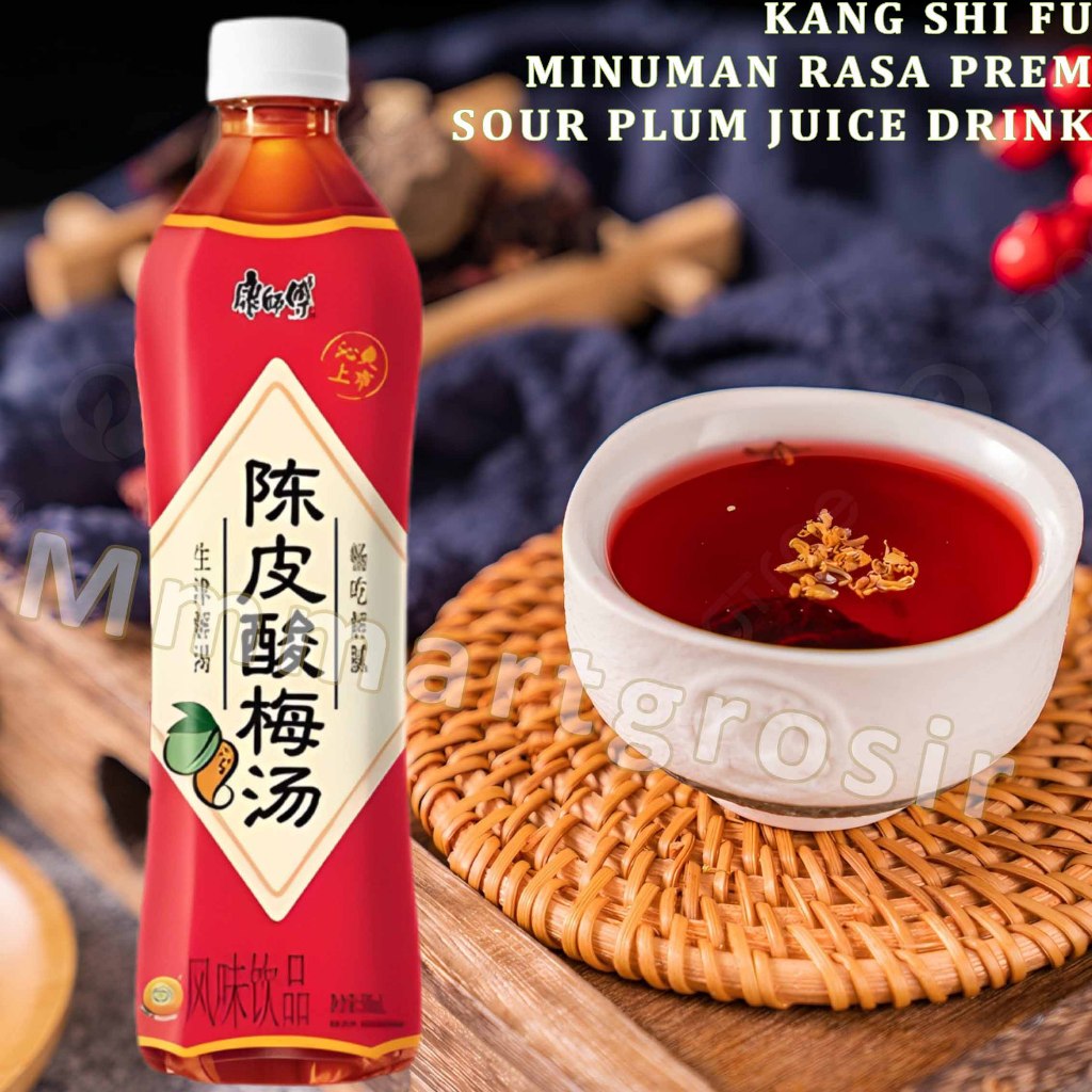 

Kang Shi Fu / Sour Plum Juice Drink / Minuman Rasa Prem / 500ml