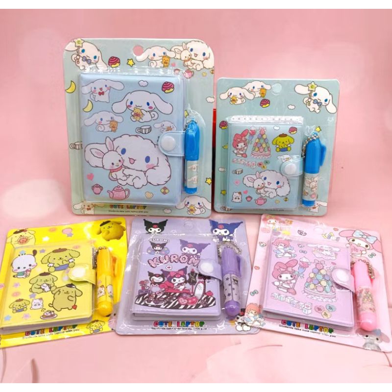 

Buku kuromi Note mini Free Pulpen