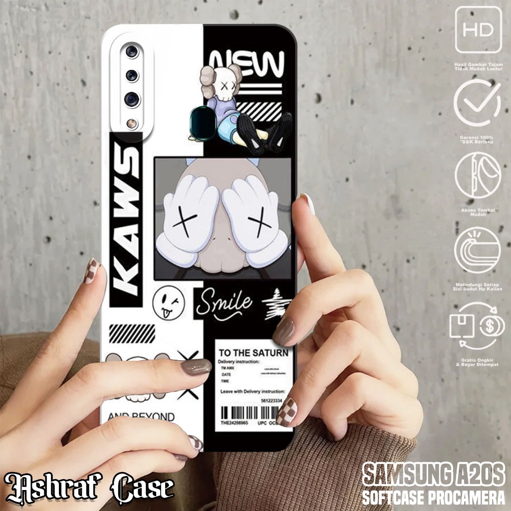 Case Samsung A20S - Casing Hp Samsung A20S Motif AES - Silikon Hp Samsung A20S - Softcase Hp Samsung