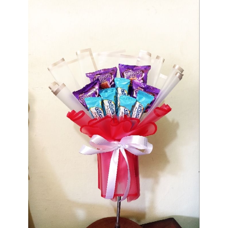 

Buket Snack Small Murah Bouquet chellopane