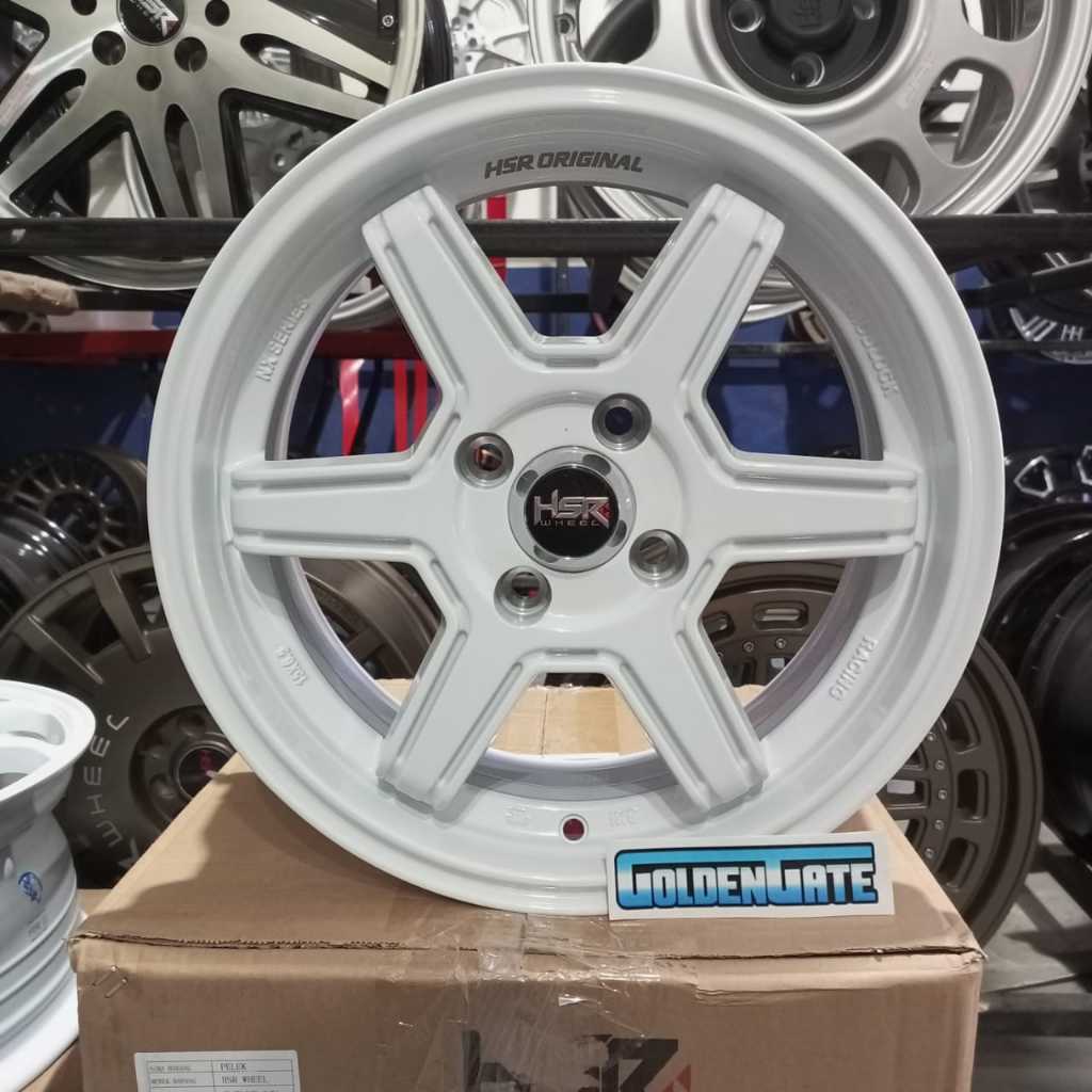 VELG MOBIL RING 15 HSR MINAS R15 UNTUK BRIO,CALYA, AGYA, MOBILIO