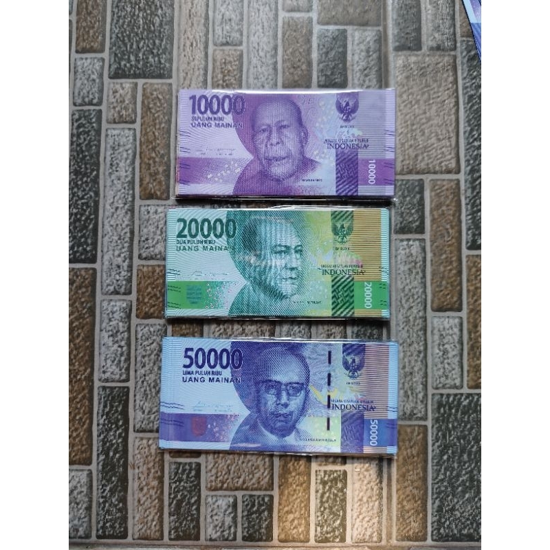 UANG MAINAN REPLIKA MODEL LAMA 1 PACK (50 LEMBAR)