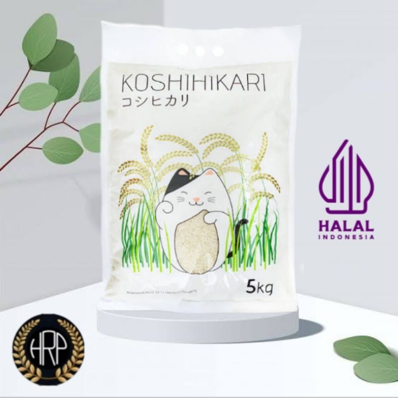 

Beras Jepang Koshihikari 5kg | Beras Sushi | Beras Japonica