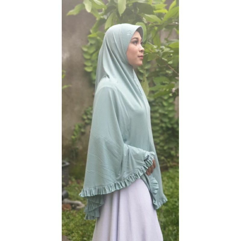 L110 Rempel Yersi Hijab Syar'i Jumbo Rempel Ori Jamilah Hijab