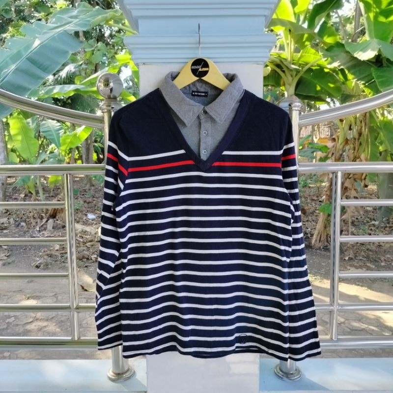 Long Sleeve / Polo Shirt / Sweater Kerah Kemeja / Second / EDWIN