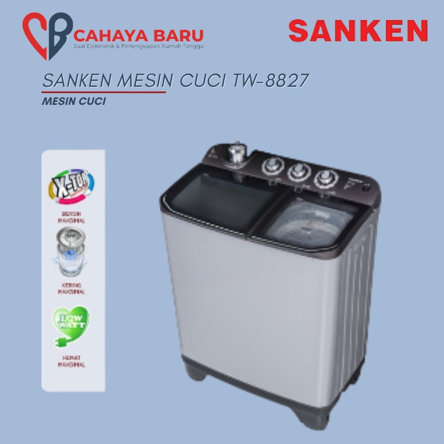 SANKEN MESIN CUCI TW-8827