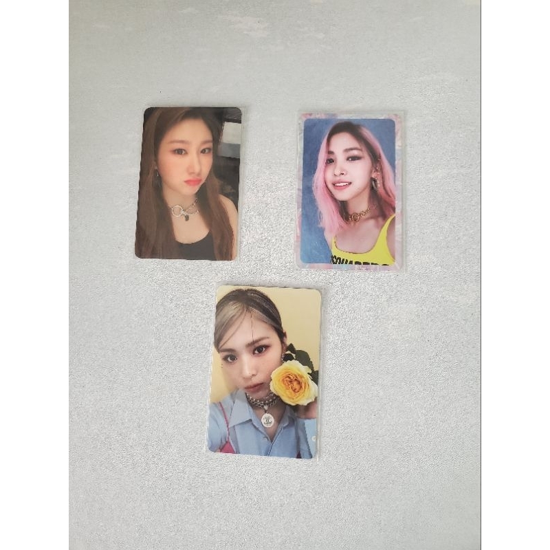 PHOTOCARD ITZY RYUJIN CHAERYEONG ICY CIL
