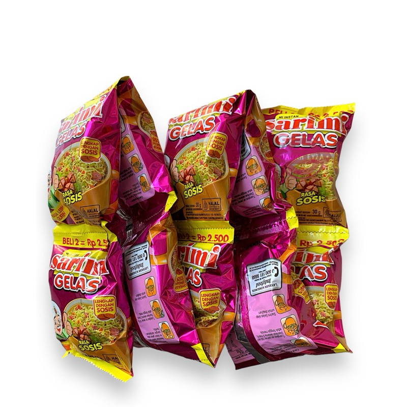 

Maknyuss1 Indofood Sarimi Gelas 1 Renteng Isi 10 Pcs