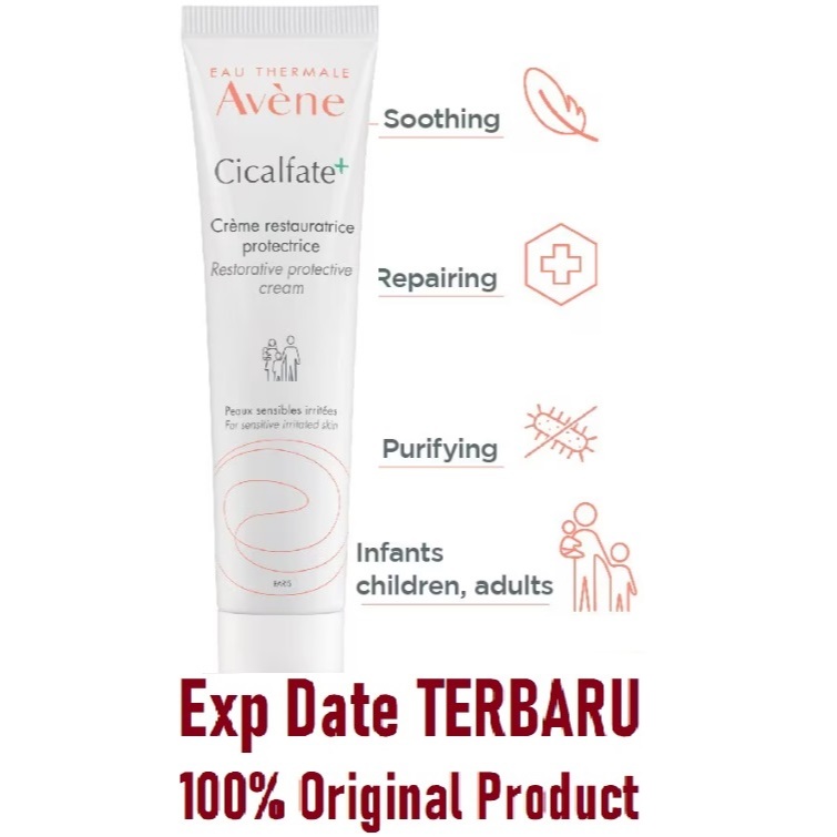 Exp DEC 2028 Eau Thermale Avene Cicalfate Cicalfate+ Restorative Protective Cream 40ml Skin Cream