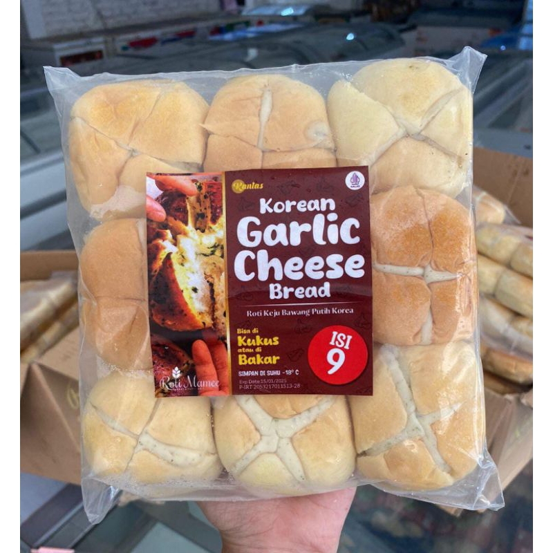 

GARLIC BREAD | Korean Garlic Bread isi 9