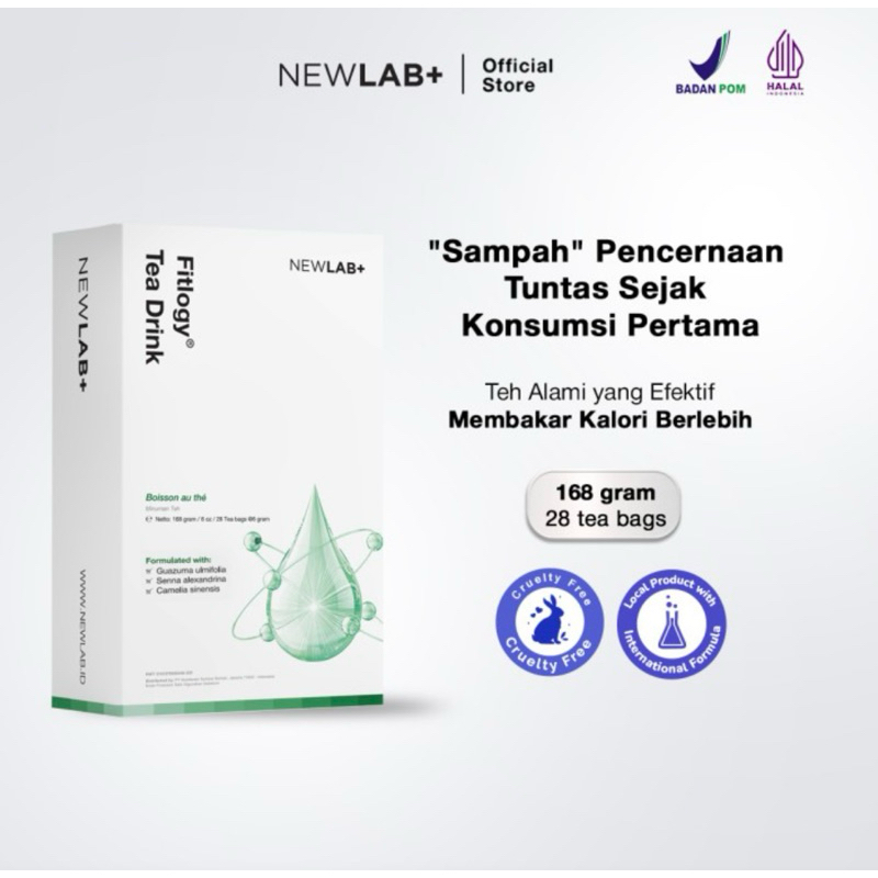 

NEWLAB+ Fitlogy Tea Drink |Teh Detox | Teh Pelangsing (28 teabags/ 14 teabags)