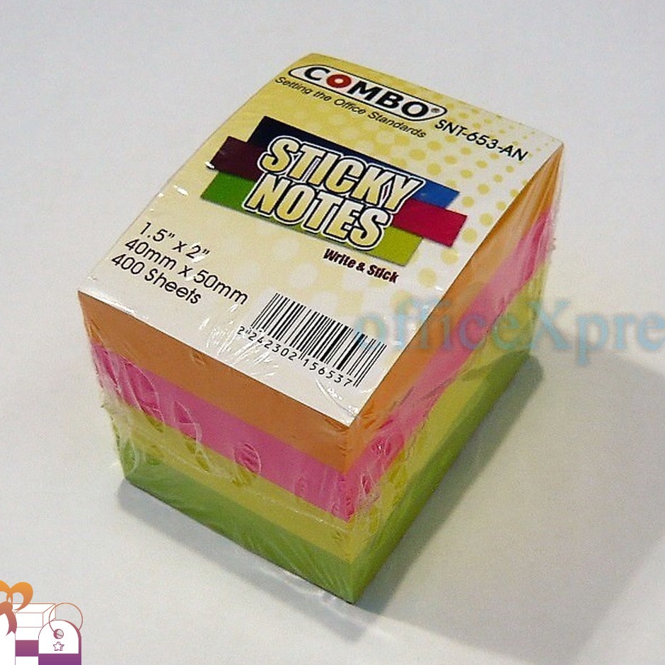 

PRAKTIS Deli Memo Tempel Paper Index Tabs Sekolah 53sheets EA642