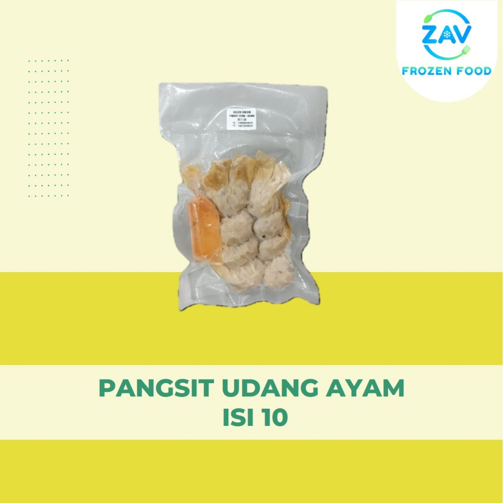 

PANGSIT UDANG AYAM ISI 10