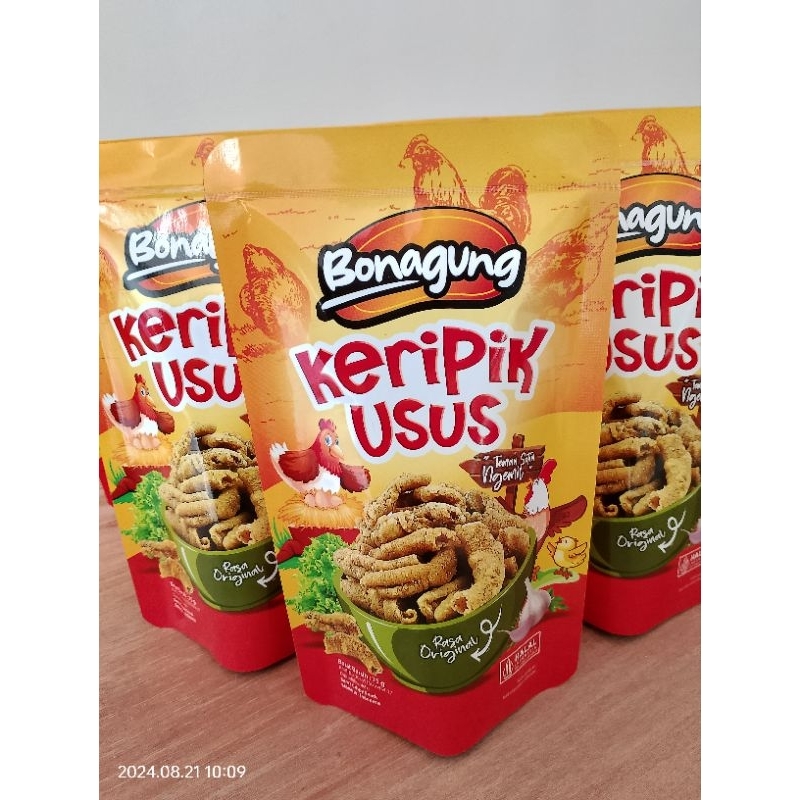

keripik usus bonagung
