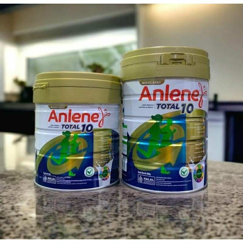 

Anlene Total 10 susu bubuk dewasa vanila 400gr -10 manfaat esential tinggi