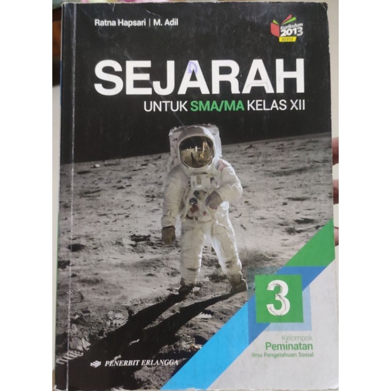 Buku SEJARAH Peminatan SMA 3 kelas 12 XII Ratna H Erlangga