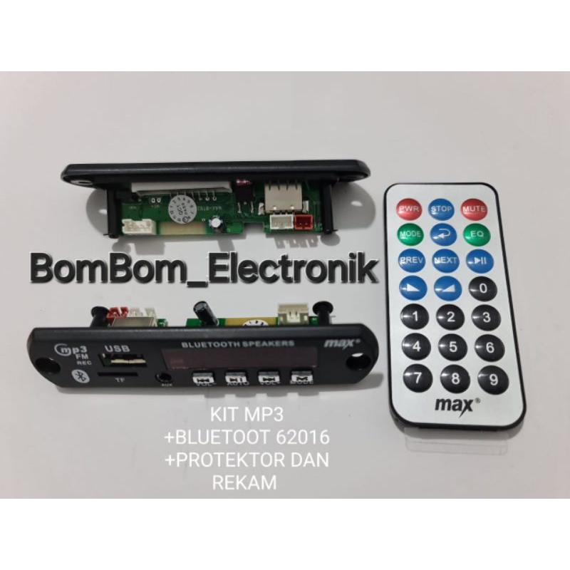 Kit Mp3 Bluetooth MAX BAGUS