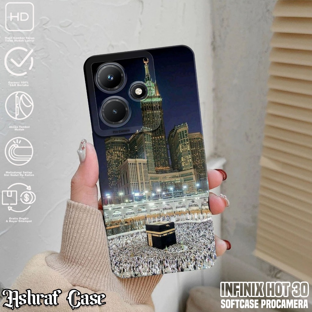 Case Infinix Hot 30 - Casing Hp Infinix Hot 30 Motif ISLMC - Silikon Hp Infinix Hot 30 - Softcase Hp