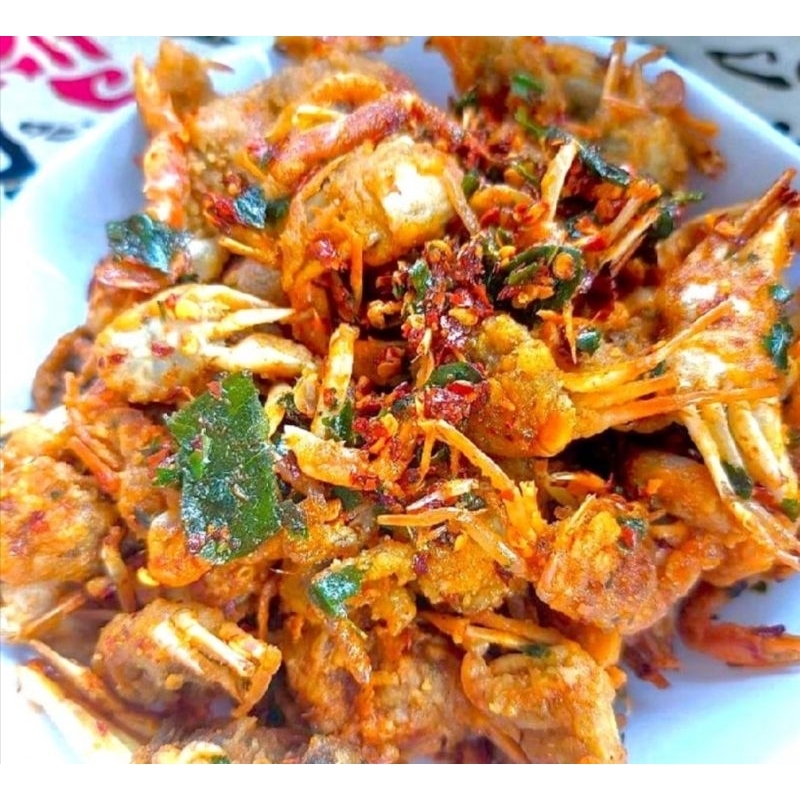 

Baby crab crispy, berat 500gram, dengan rasa pedas daun jeruk (tanpa cangkang)