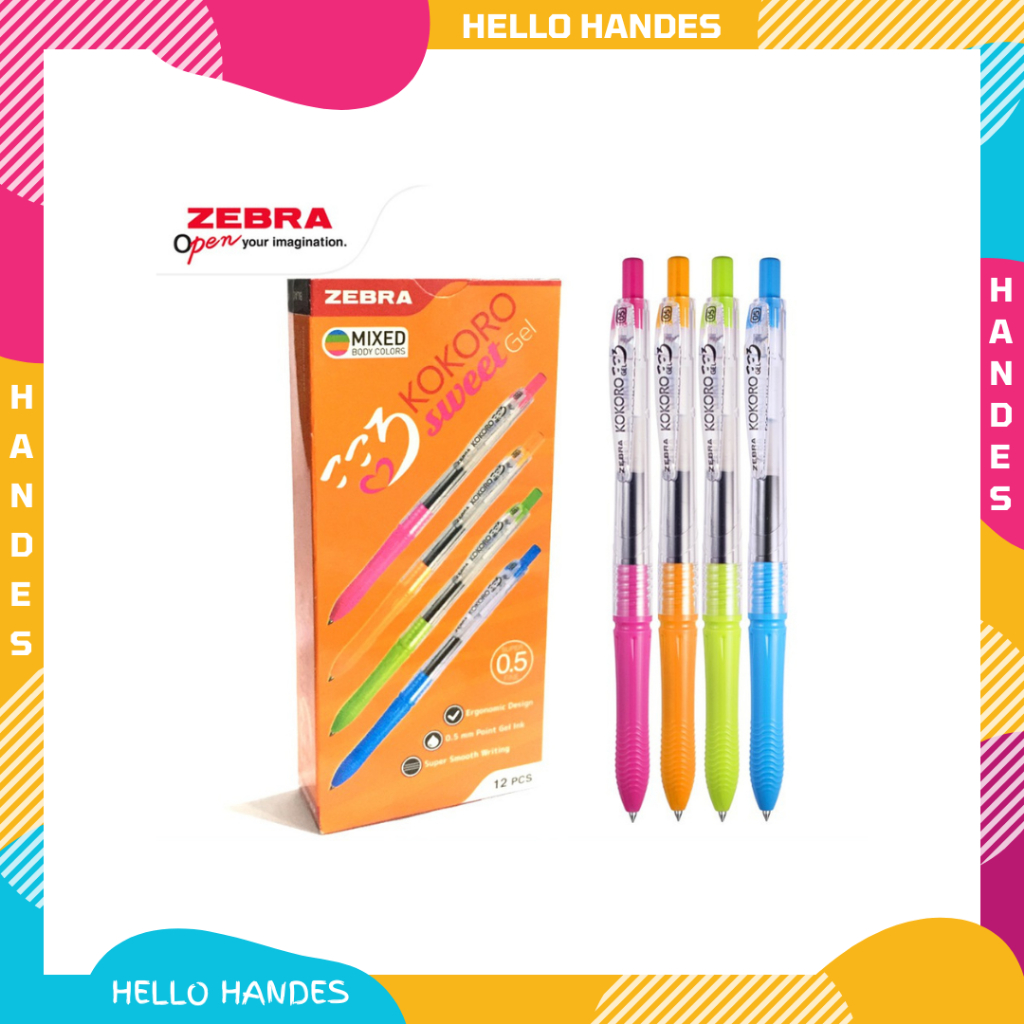 

Zebra Pen Pulpen Kokoro Sweet Gel 0,5mm