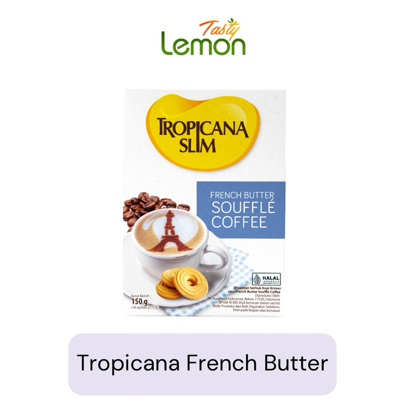 

Tropicana Slim French Butter Souffle Coffee 10 Sachet