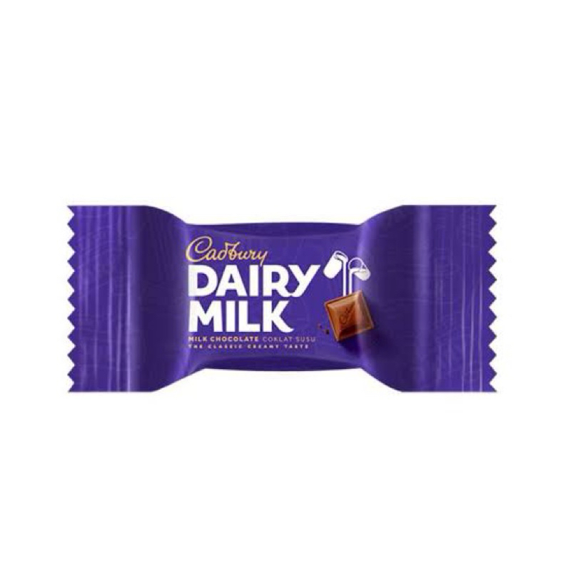 

Dairy Mili mini 81gram coklat susu cadbury valentine snack jajan coklat