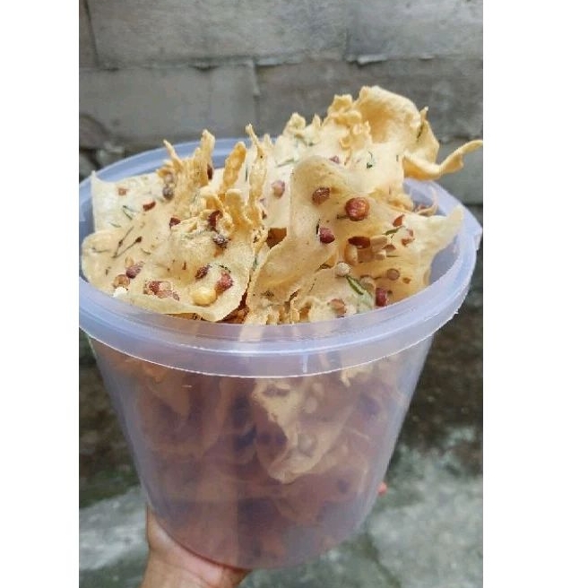 

peyek kacang toples 5 Liter ( 1 toples ) = baca deskripsi