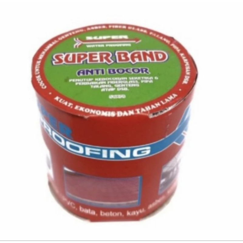 lem seng super band anti bocor 1meter perekat genteng bocor serbaguna