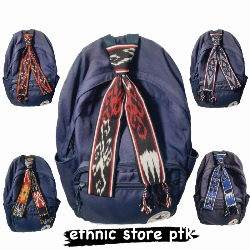 Aksesoris Hiasan Tas Syal Tenun Dayak Kalimantan Barat