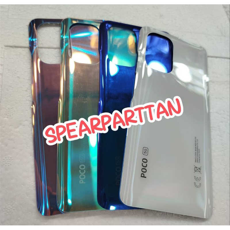 BACKDOOR TUTUP BELAKANG POCO F3 5G / BACK COVER - BACK CASING POCO F3 5G
