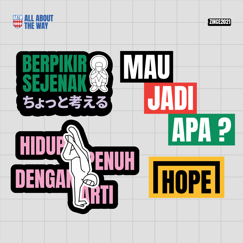 

AATW Vinyl Sticker Series - AK112