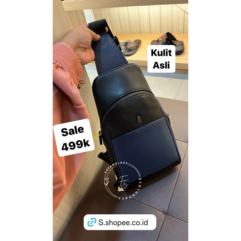 [ESPANOLASZ] ready tas Hush Puppies chest bag