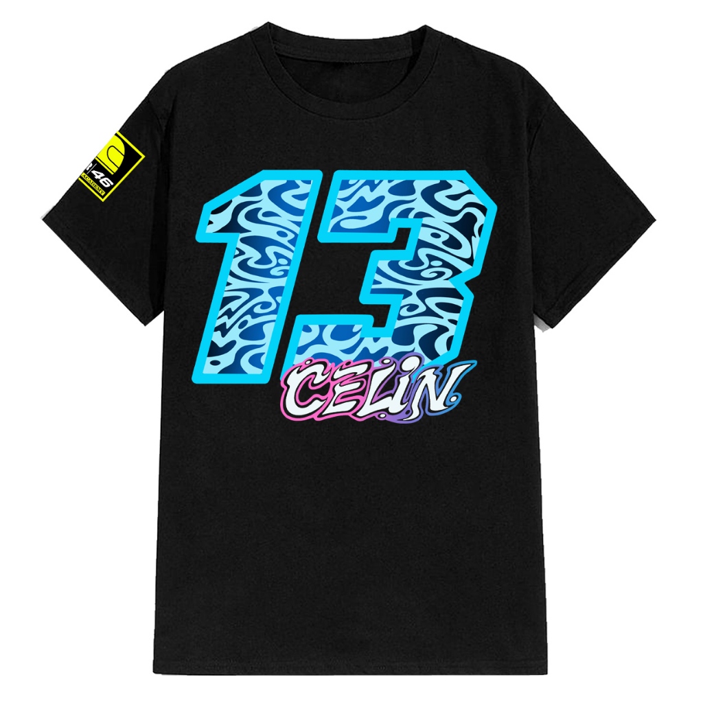 BAJU KAOS  Celestino VIETTI NO13 TEAM VR/46 RACING TEAM KAOS MOTOGP KAOS PRIA/WANITA COD