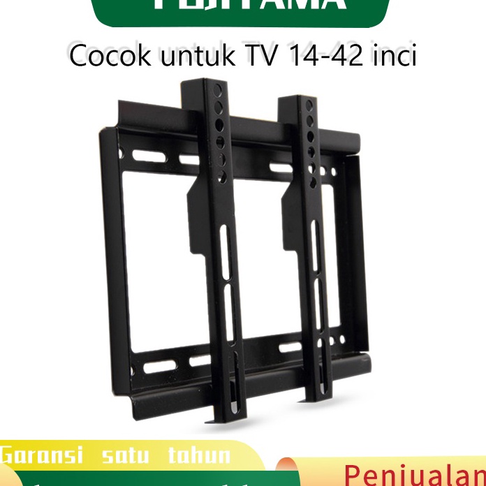 KP8 Fujiyama Bracket TV Dudukan LCD TV LED Yang Dapat Disesuaikan14 inch42 inch