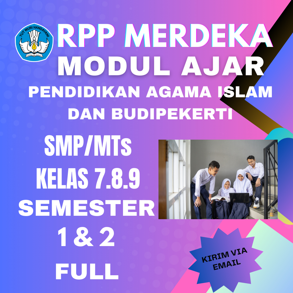 

Modul Ajar Pendidikan Agama Islam dan Budipekerti Kelas 7.8.9 SMP/MTs Kurikulum Merdeka