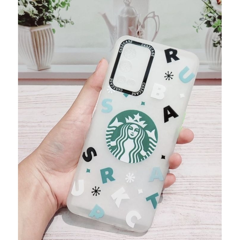 SoftCase Casing Starbucks Redmi 10C Silikon Motif Pelindung Belakang hp