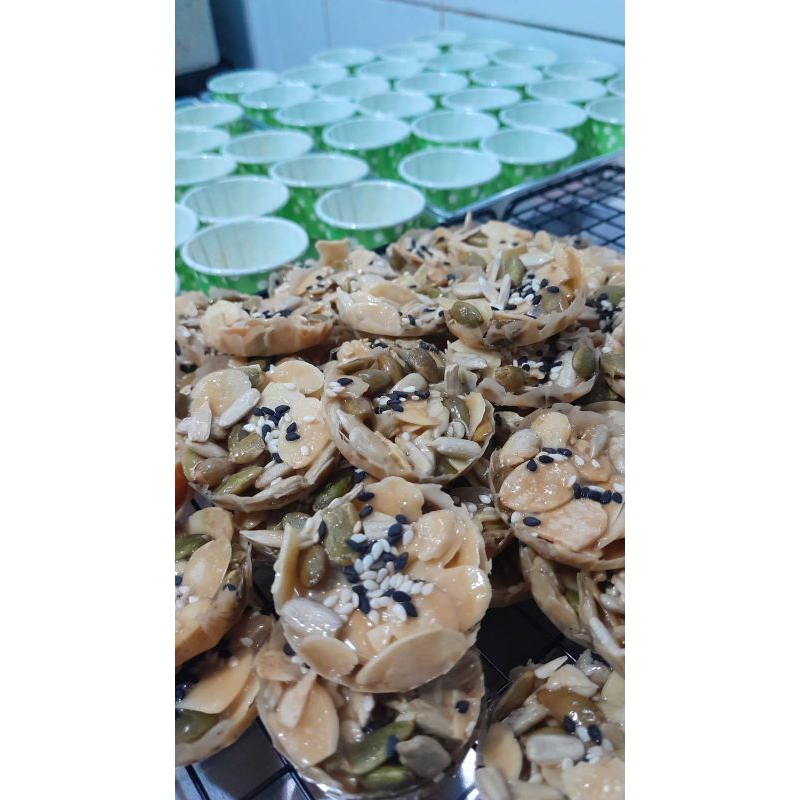 

LAKU [1 Kg/ Gr/250Gr] Bahan Florentine Cookies / Resep Kue Almond Cookies / Resep Almond Crispy