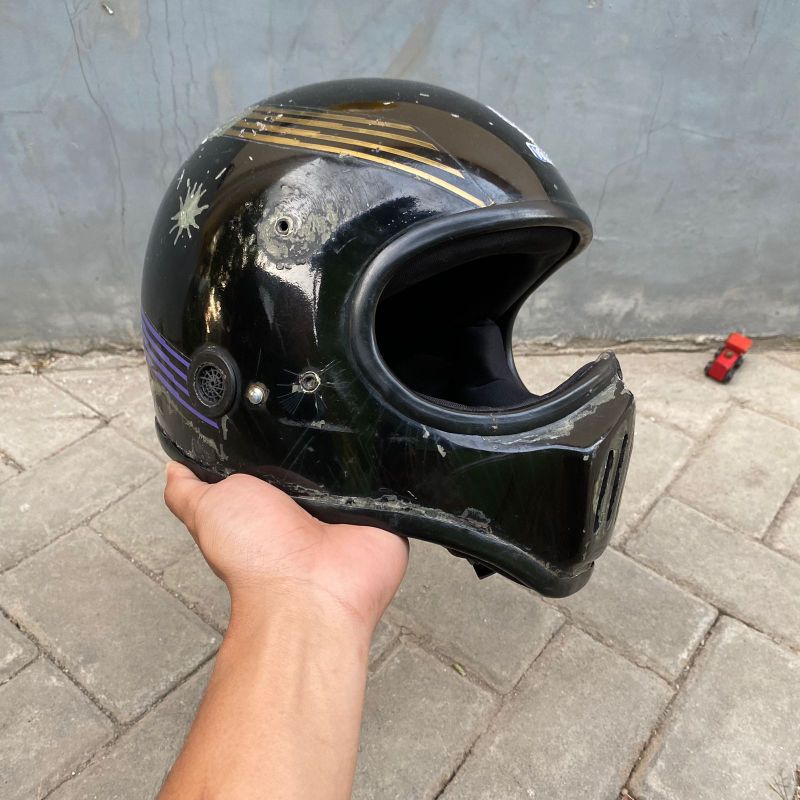 helm cakil jadul helm cakil vigano original