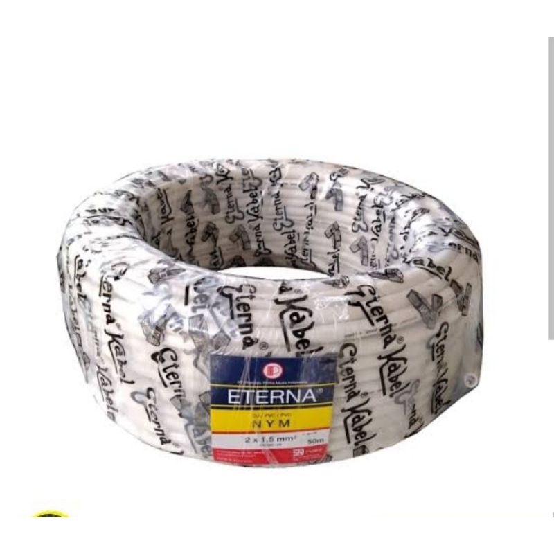 kabel enterna 2x1,5 NYM / kabel tembaga enterna