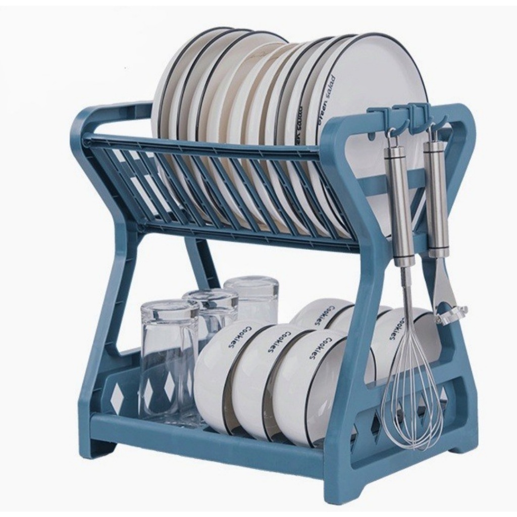 Rak Piring 2 Susun Plastik Rak Piring 2 Susun Plastik Rak Pengering Piring