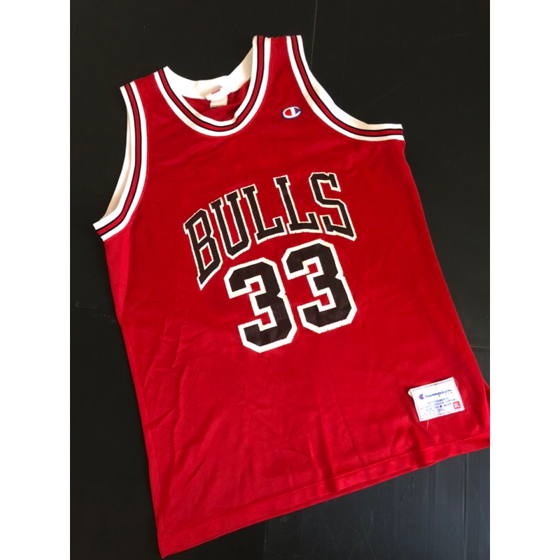 JERSEY BASKET CHAMPION SOTTIE PIPPEN CHICAGO BULLS NBA JERSEY CHAMPION