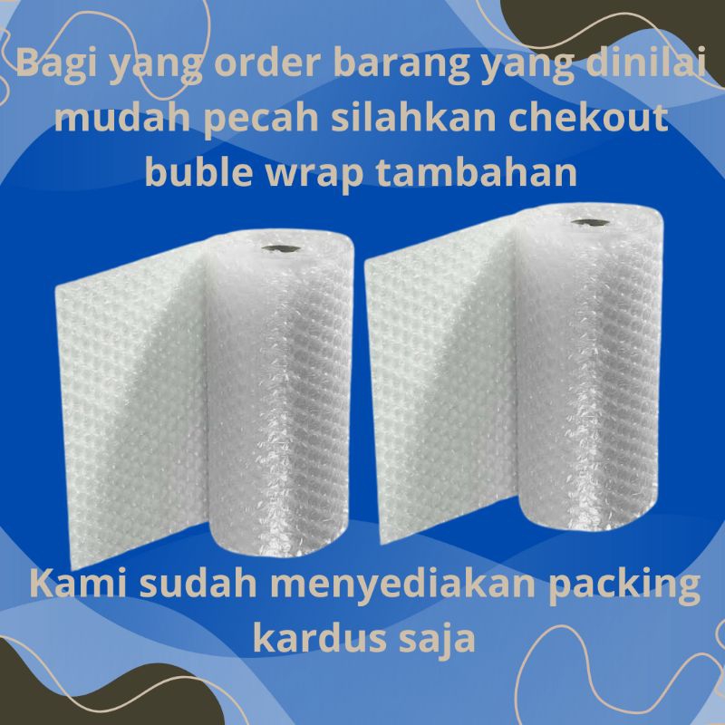 

tambahan packing buble wrap