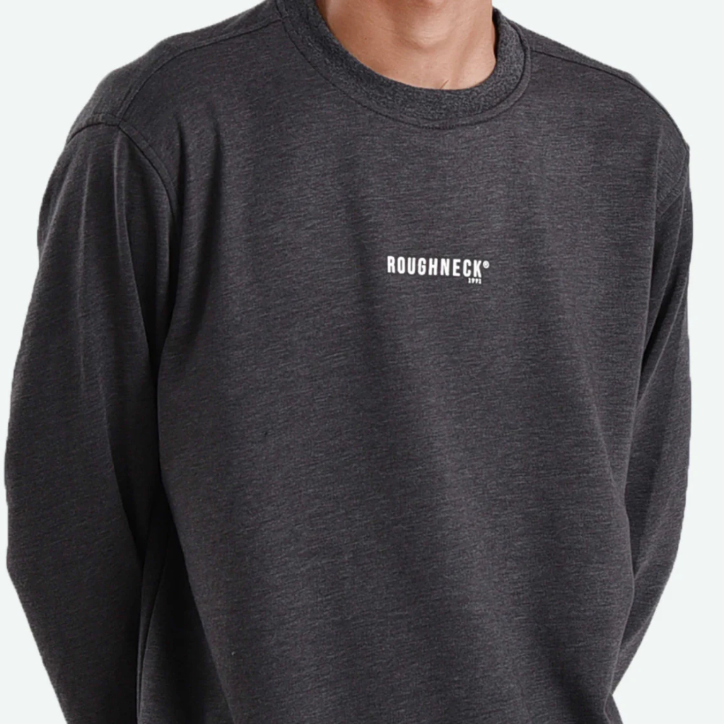 Roughneck CT010 Dark Grey Mini Sig Grey Crewneck