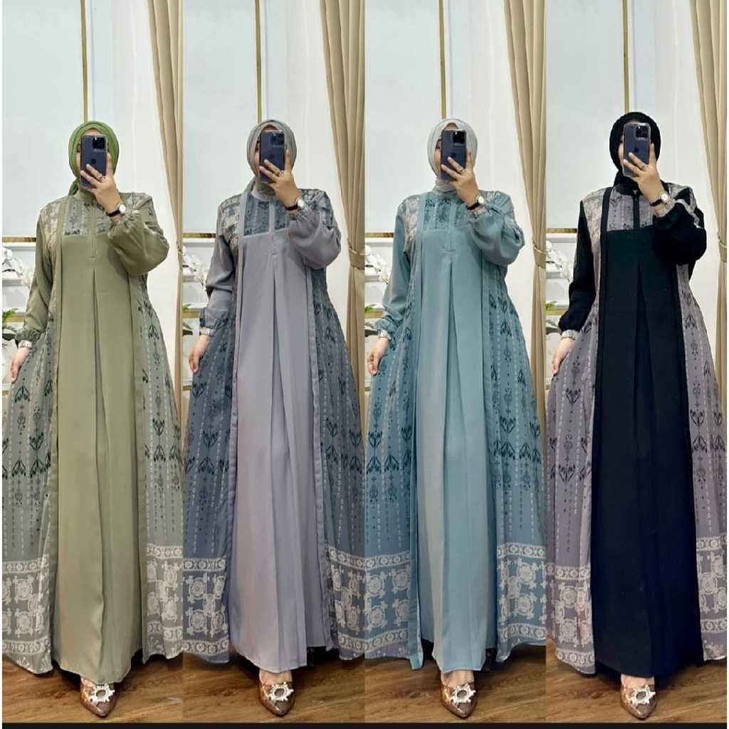 Gamis terbaru gamis wanita kekinian gamis trendy