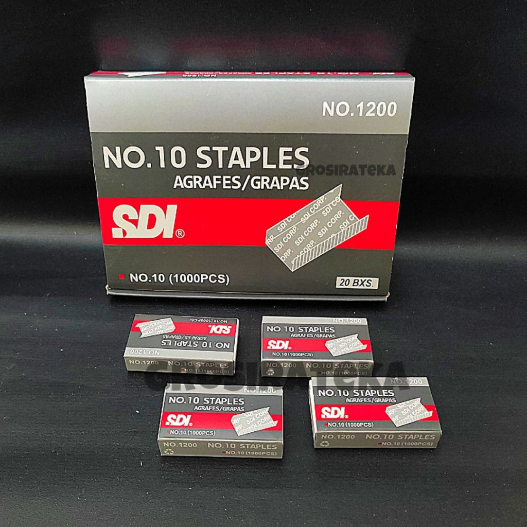 

ISI STAPLES, ISI STAPLER KECIL NO.10 SDI